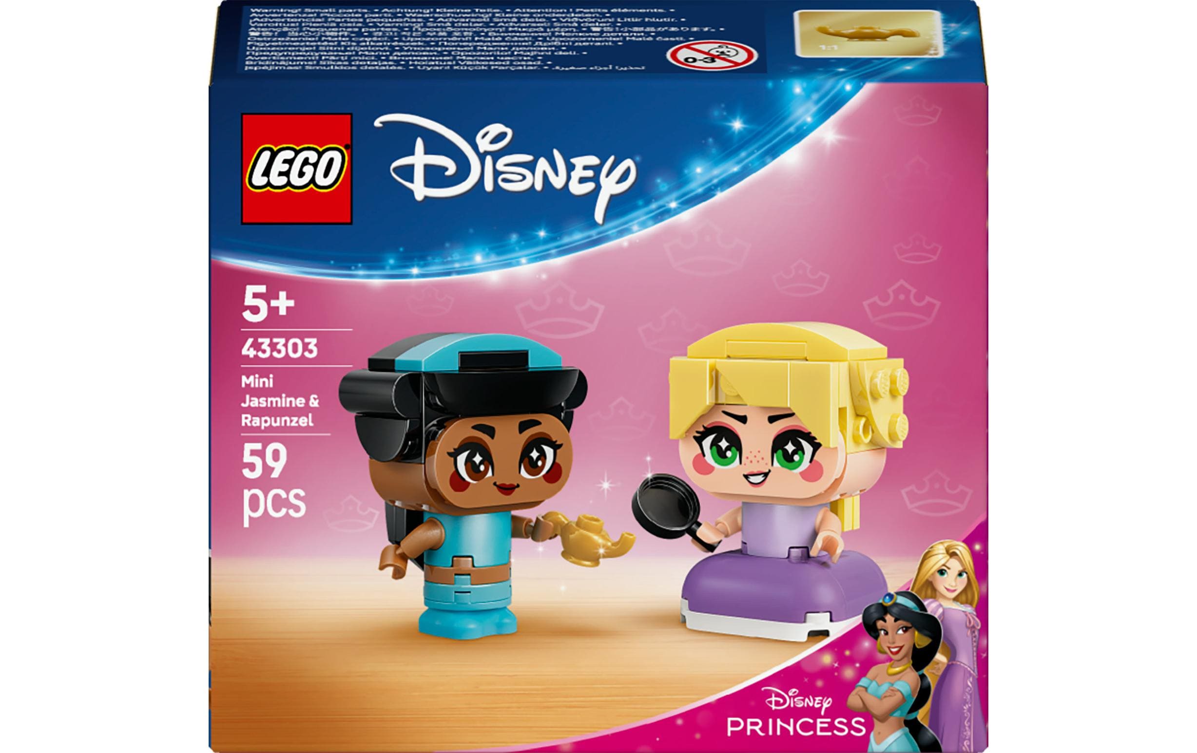 Die Mini-Prinzessinnen Jasmin und Rapunzel LEGO Disney Princess