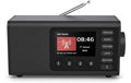 Hama Digitalradio DR1001, Schwarz DAB/DAB+,FM, BT, Radiowecker