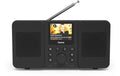 Hama Digitalradio DIR10, Schwarz DAB+, Internetradio, BT