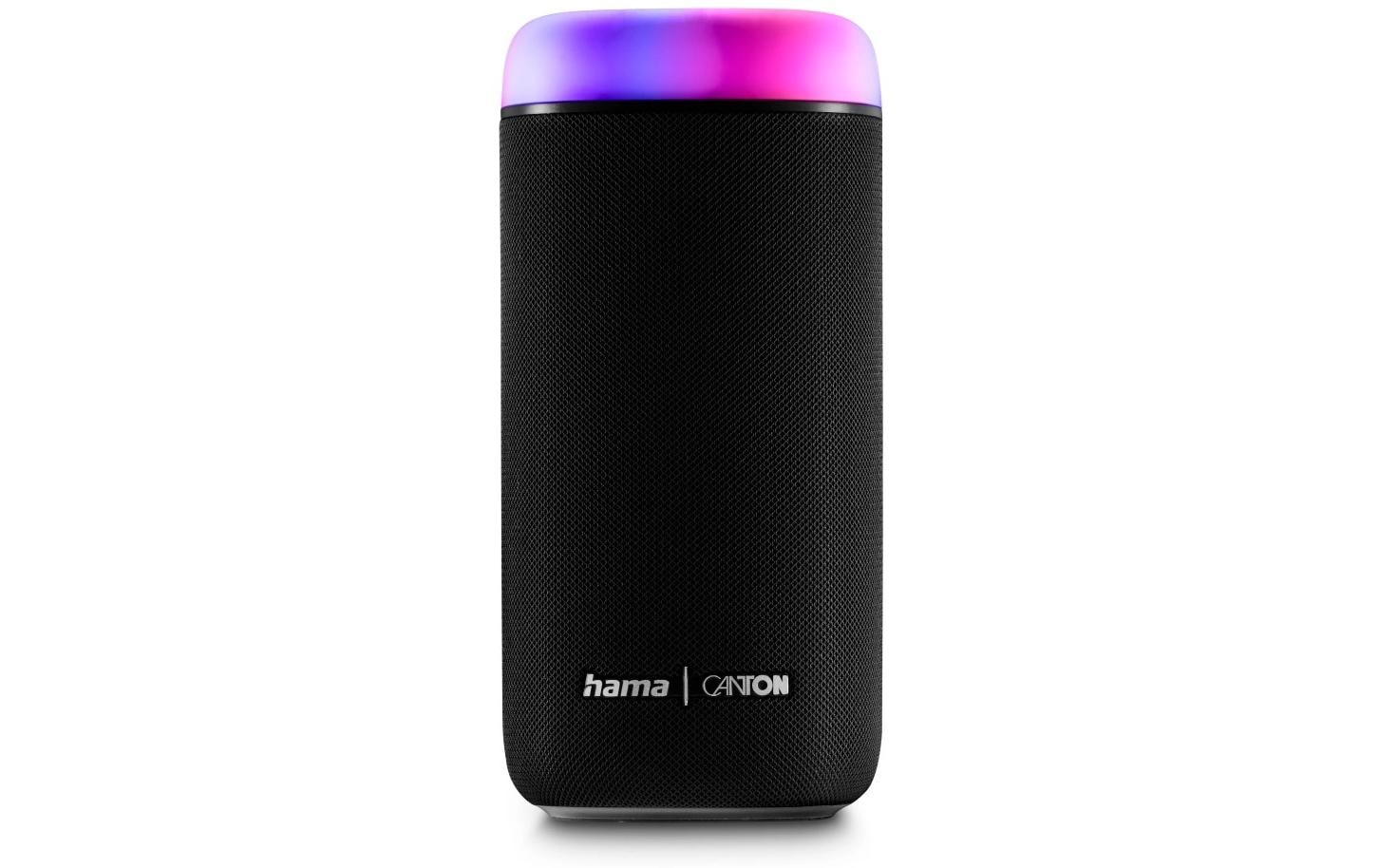 Hama Glow Pro BT-Lautsprecher, Schwarz IPX4, 30W, bis 12h Akkulaufzeit