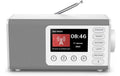 Hama Digitalradio DR1001, Weiss DAB/DAB+,FM, BT, Radiowecker