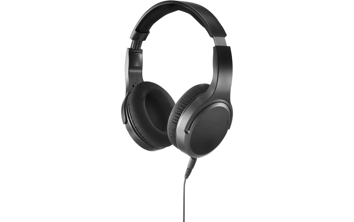 Hama TV Kopfhörer Over Ear Schwarz kabelgebunden, 6m Kabel