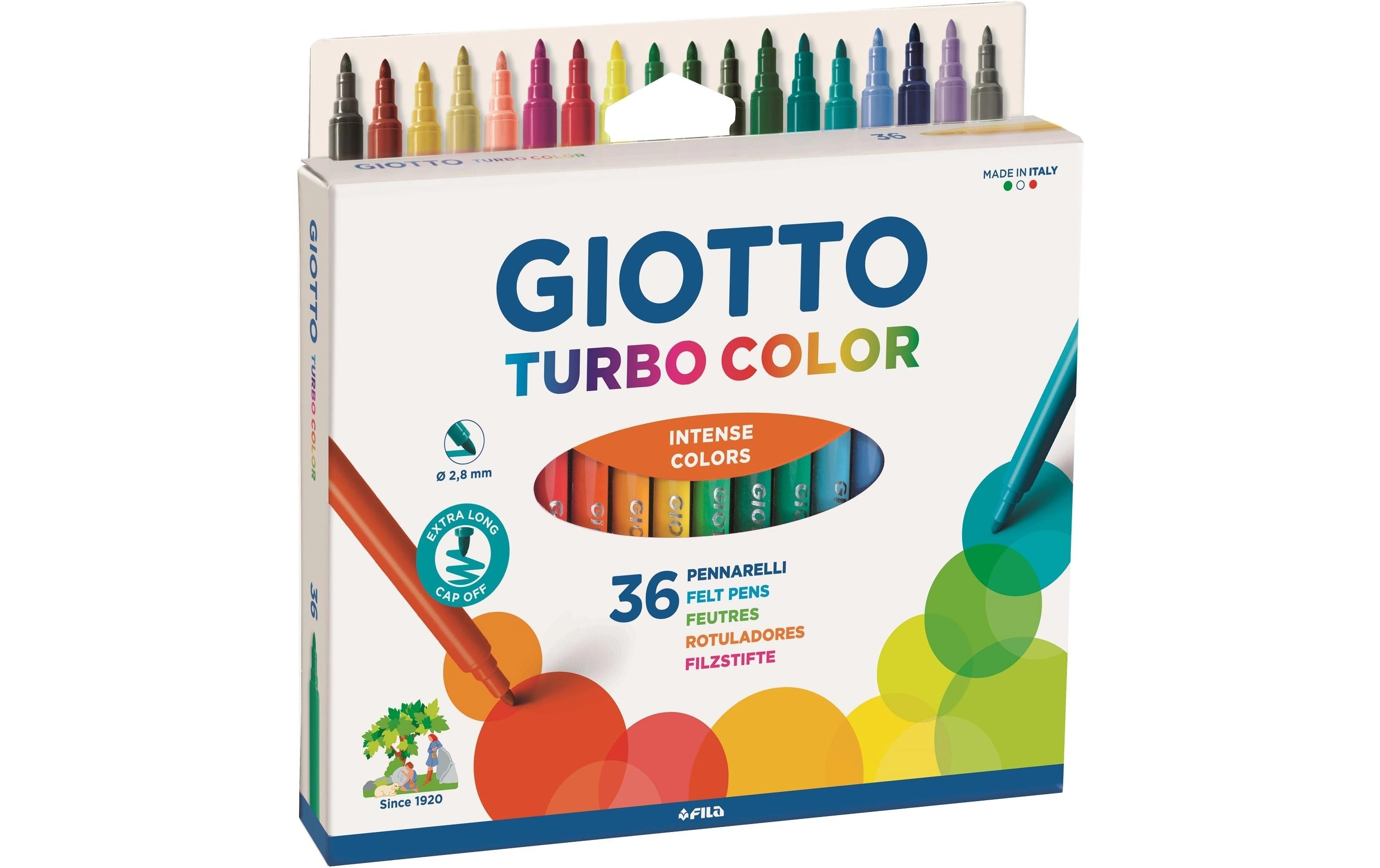 Giotto Filzstifte Turbo Color 36  Stück