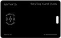 4smarts Standort-Finder SkyTag Card Duos ReCharge, Schwarz