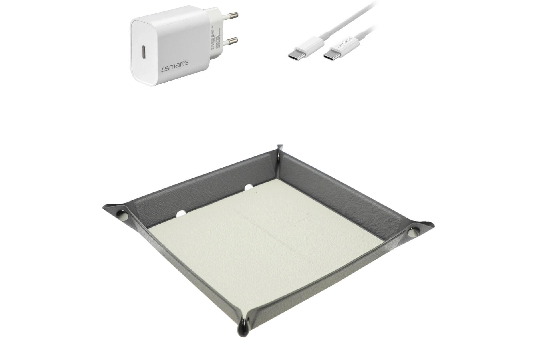 4smarts Smarttray Ladeset Grau