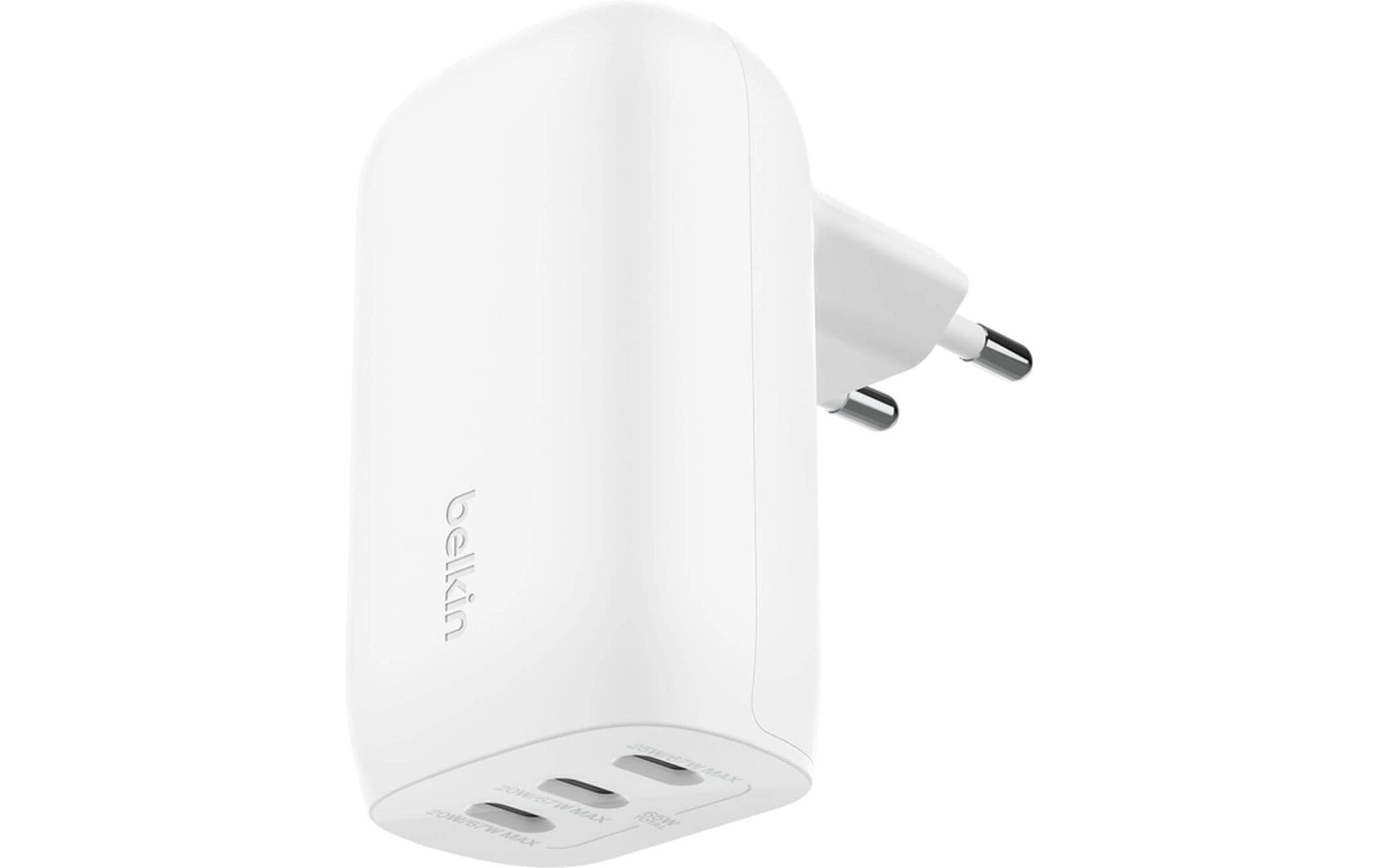 Belkin BoostCharge 67 W Ladegerät triple weiss