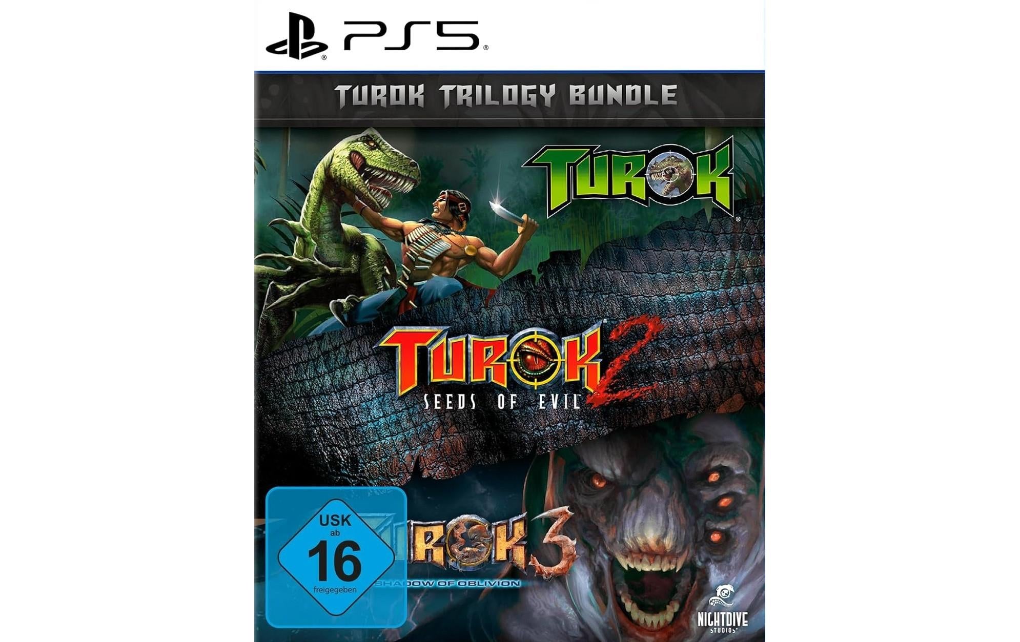 Turok Trilogy Bundle, PS5 Alter: 18+