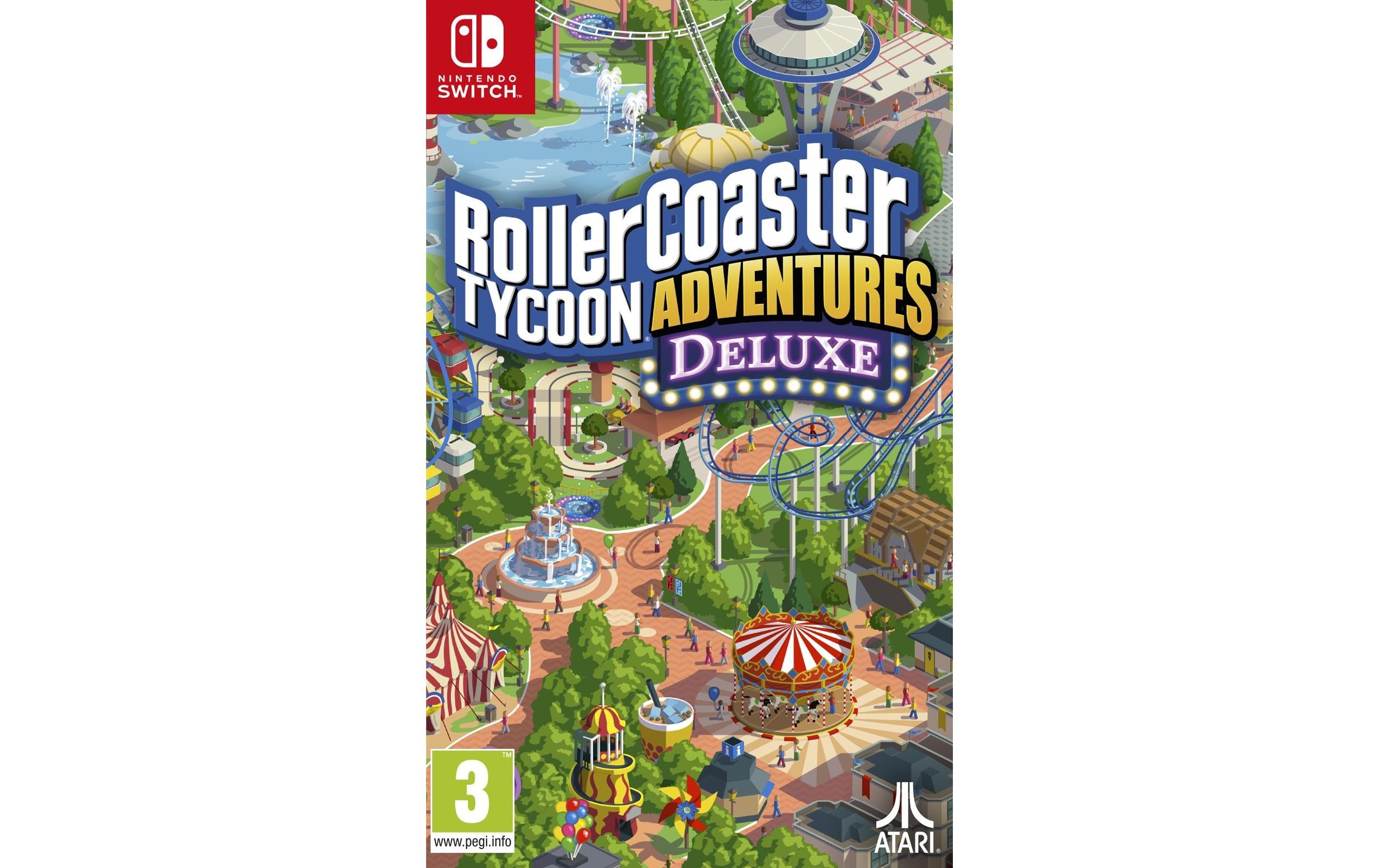 RollerCoaster Tycoon Adventures Delxue, Swi Alter: 3+