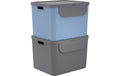 Rotho Set Recyclingbehälter 2 tlg. ALBULA -