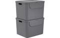 Rotho Set Recyclingbehälter 2 tlg. ALBULA -