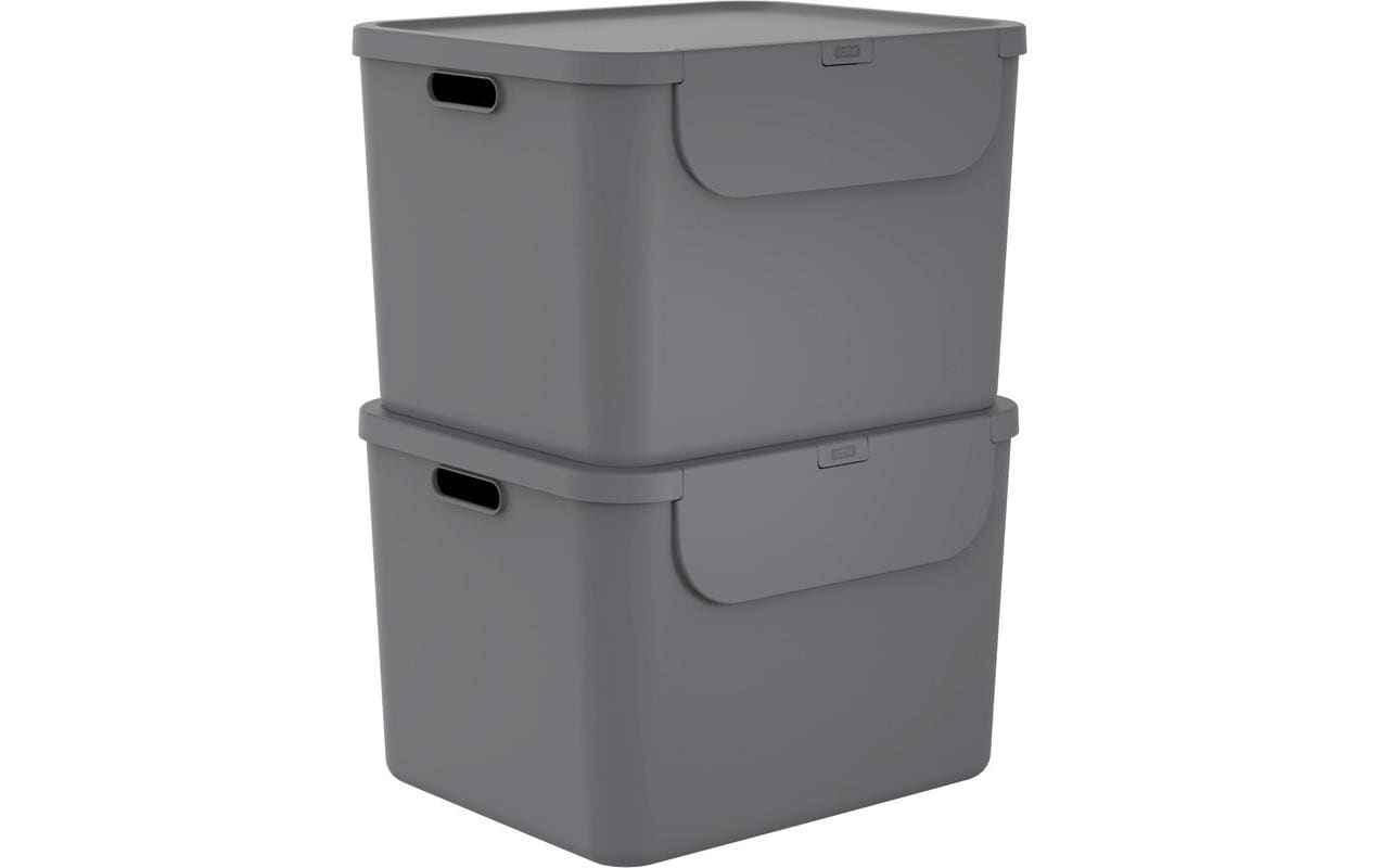 Rotho Set Recyclingbehälter 2 tlg. ALBULA -