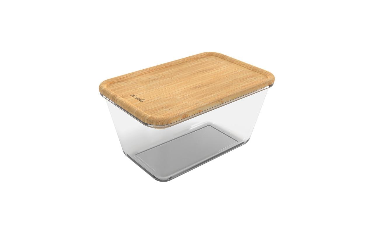 Rotho Glasdose mit Bambusdeckel NALA 2 l