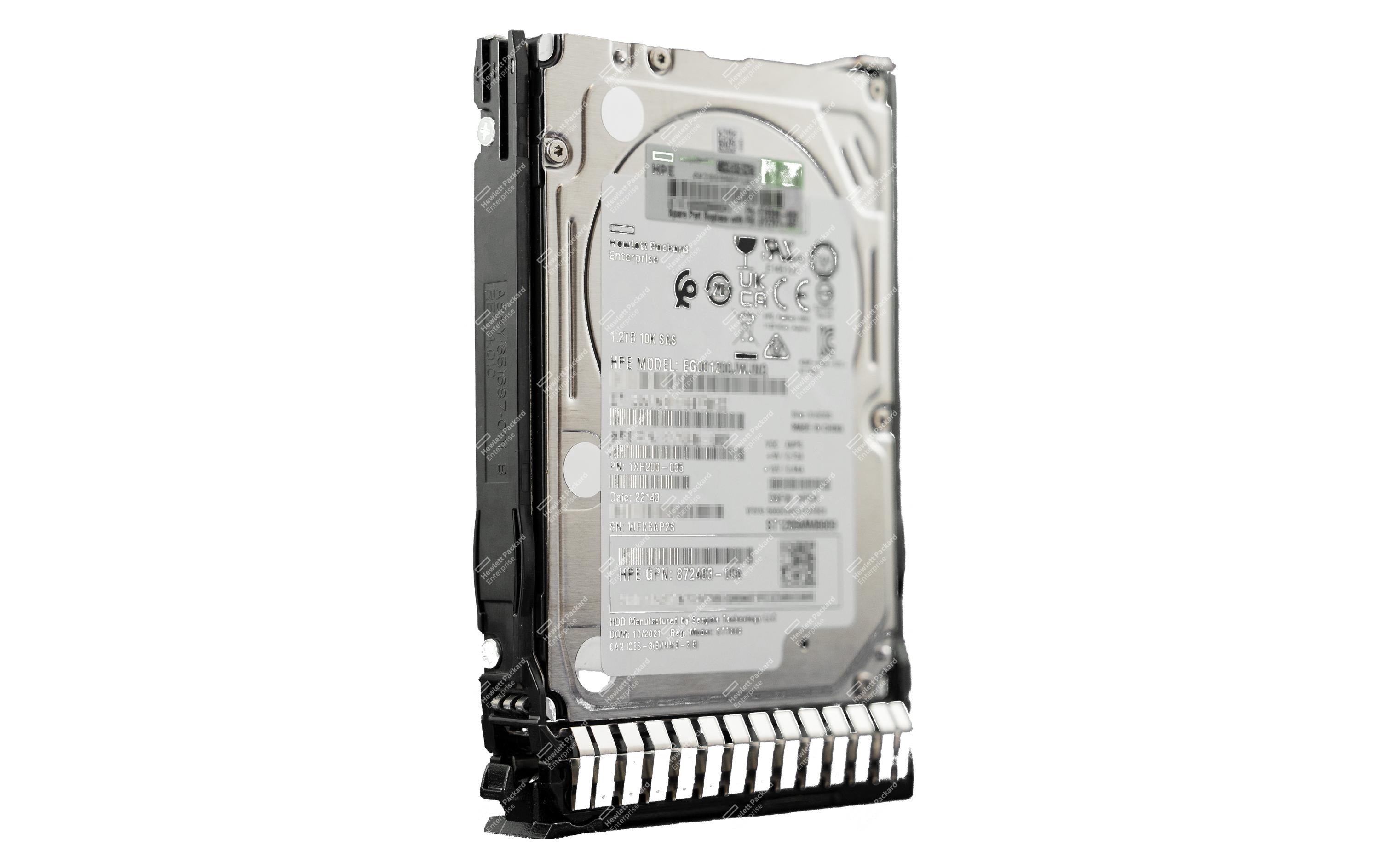HD HPE 12G 2.5" SAS 1.2TB 10k SC - SPARE zu HPE Proliant Gen10 Server