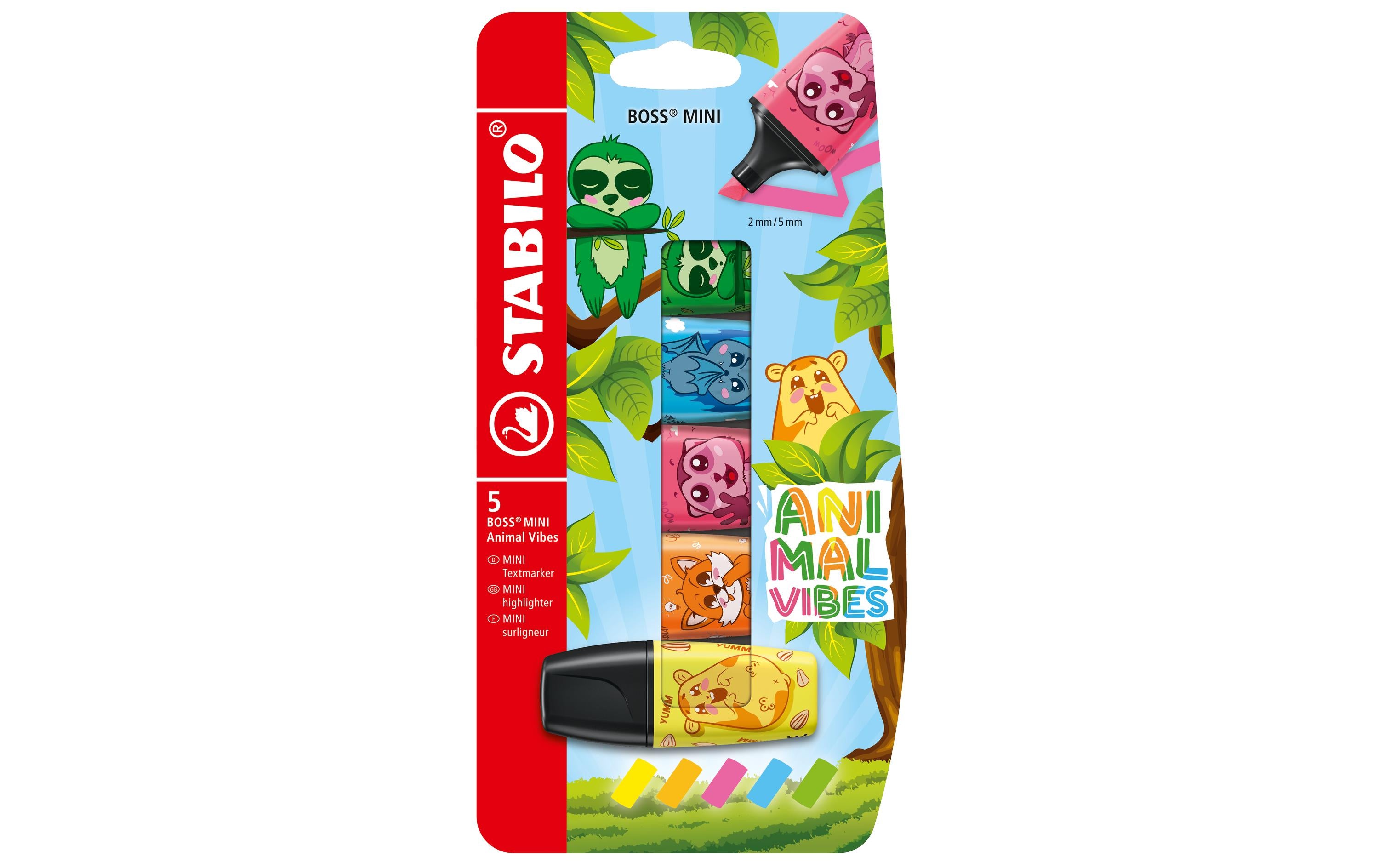 Stabilo BOSS MINI Animal 5er Etui 5 Stk.