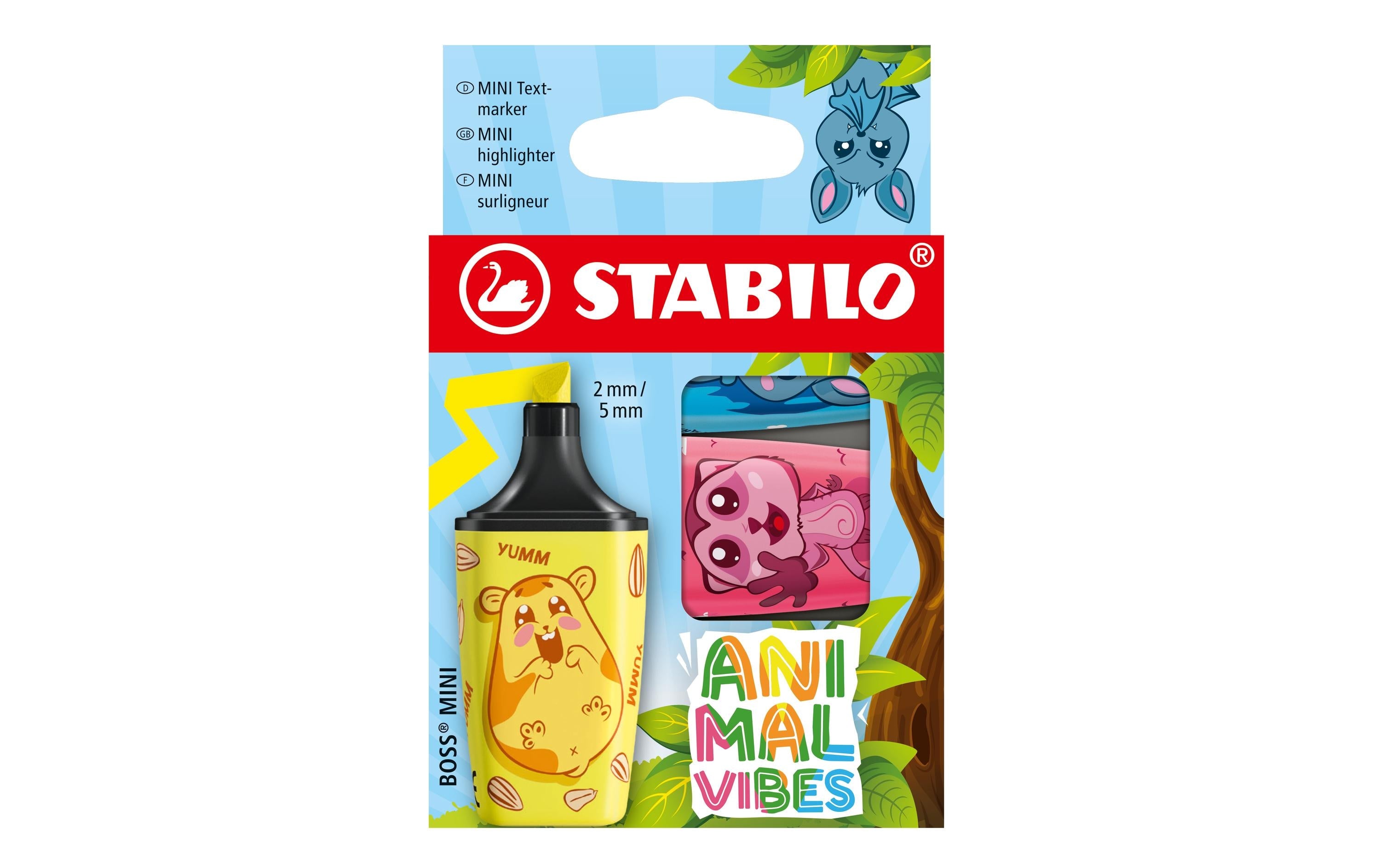 Stabilo BOSS MINI Animal 3er Etui 3 Stk.