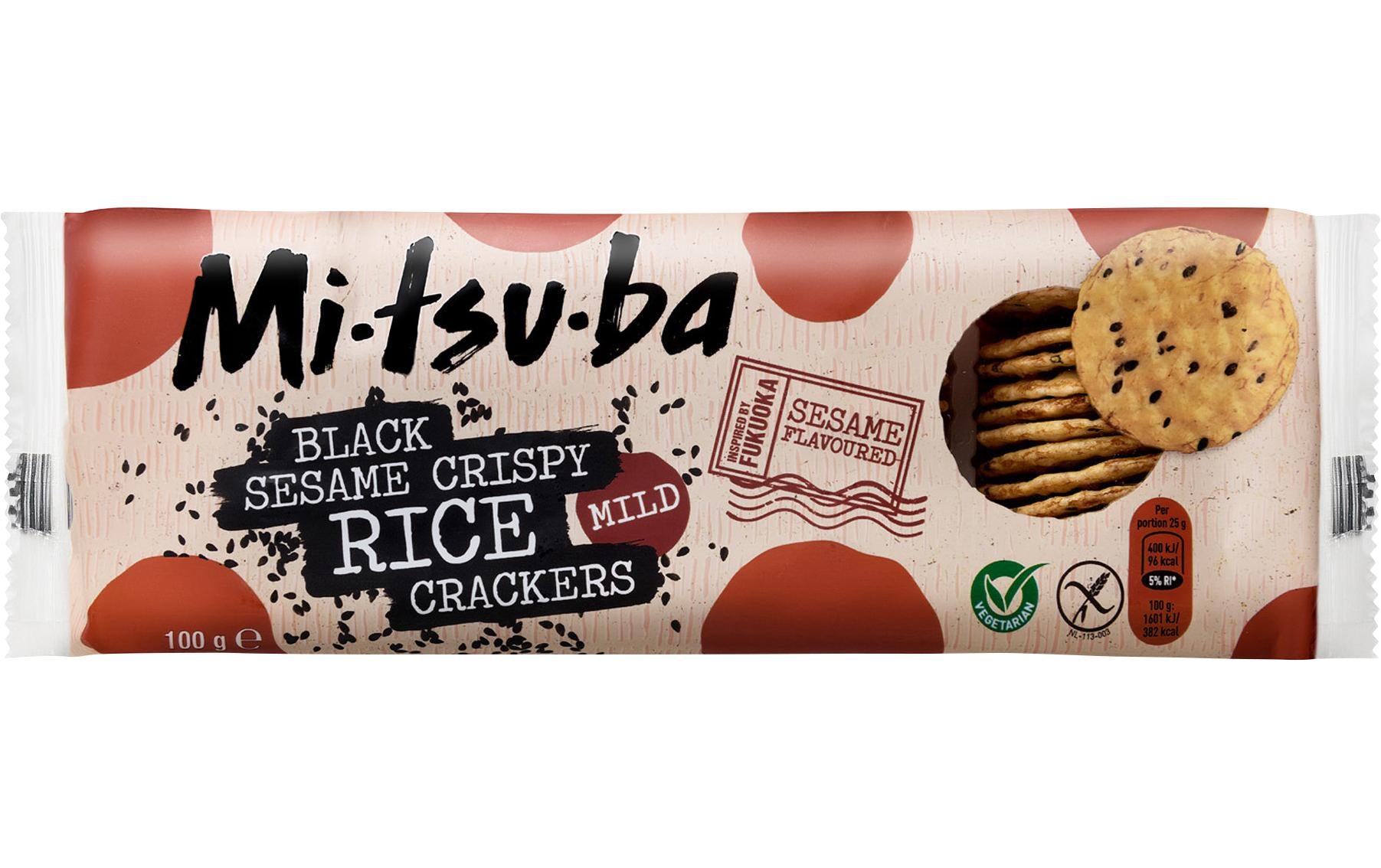 Reiscracker - Black Sesame 100 g