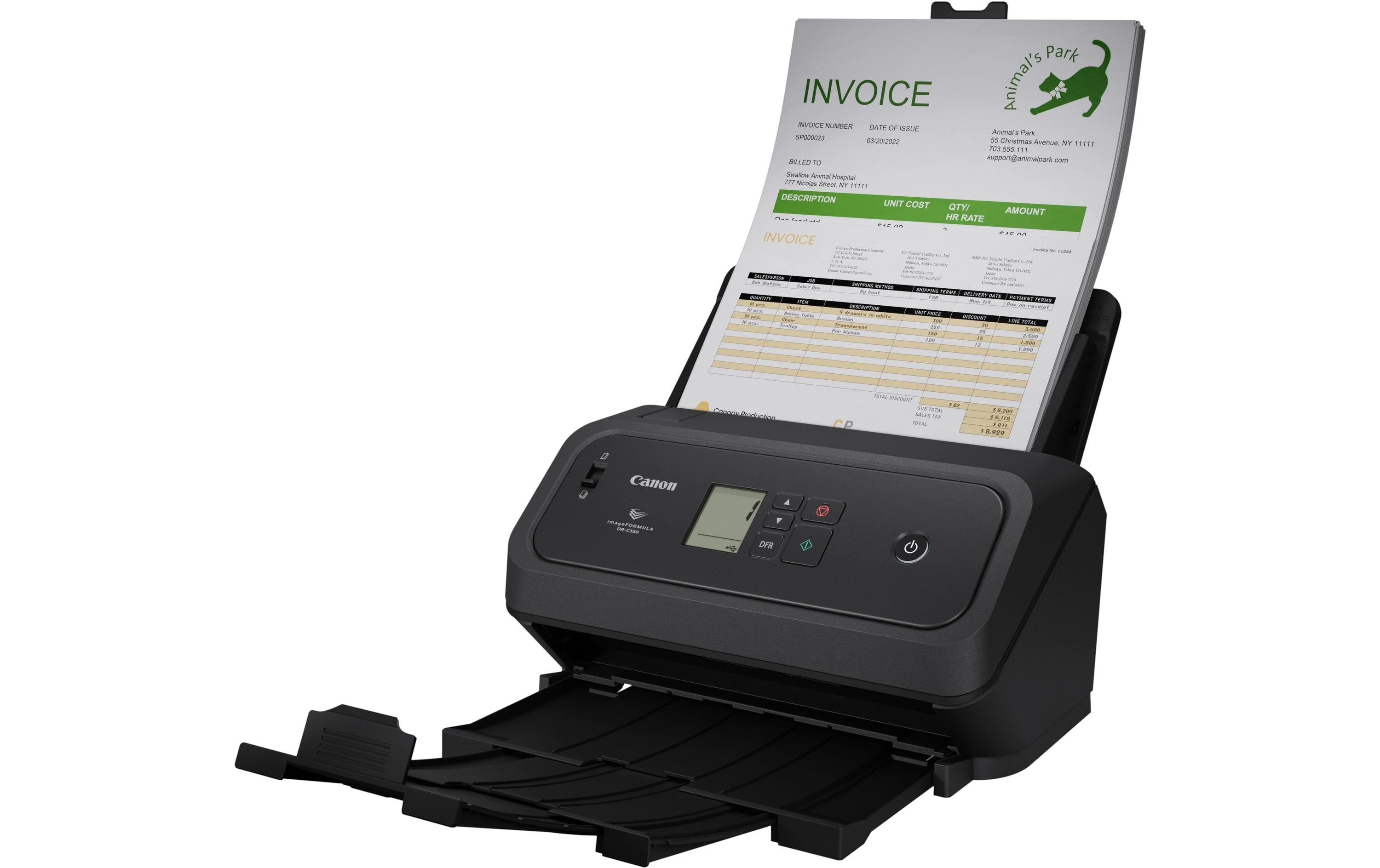 Canon DR-C340 Dokumentenscanner 40 Seiten/Min, 100- Seiten ADF