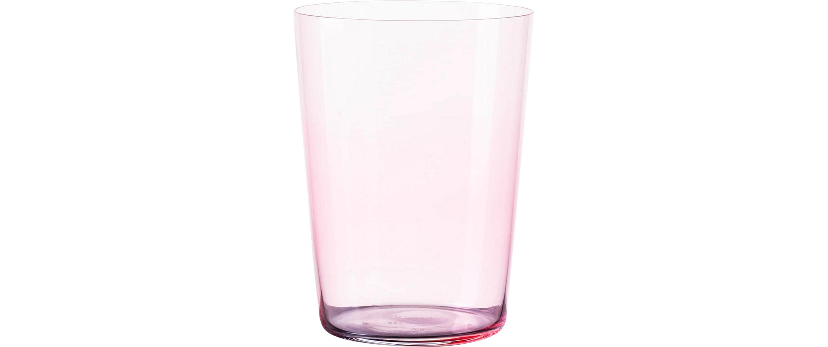 Lunasol 21st Century Color Longdrinkglas 6 Stk. 515ml, hellrosa
