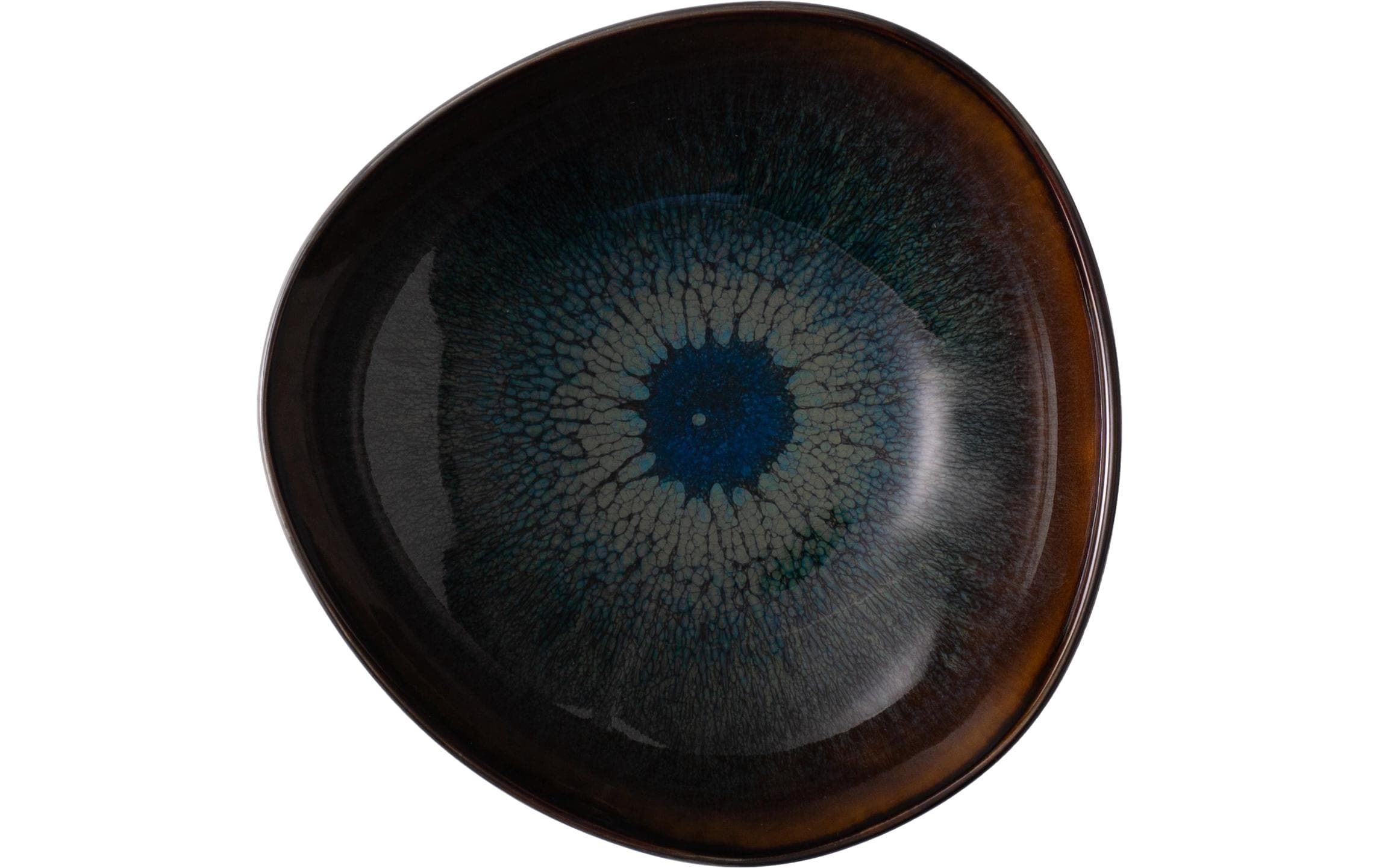 Lunasol Elements Amber Eye Organic Bowl 4 Stk. blau