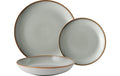 Lunasol Elements Day Mandala Tellerset 12-teilig, hellblau