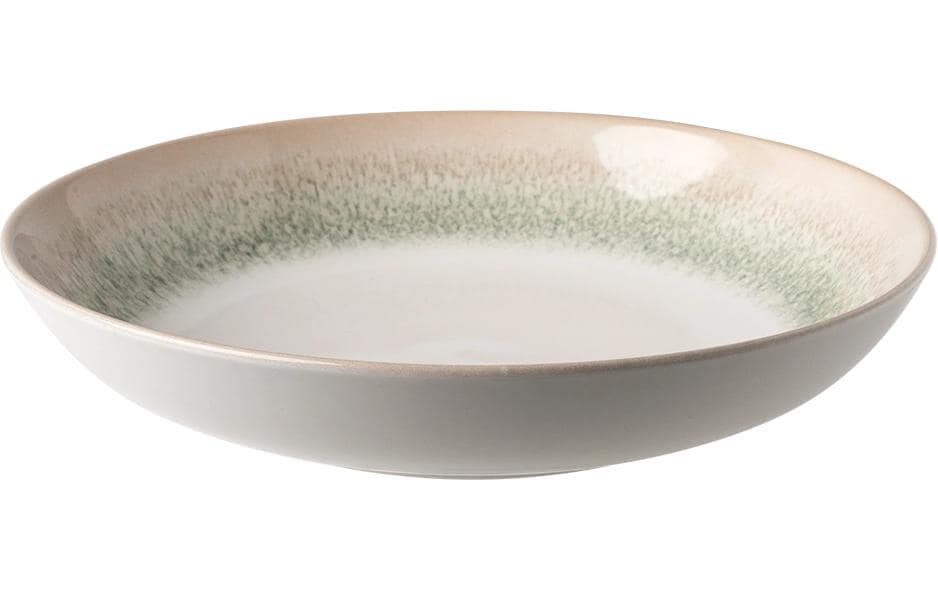 Lunasol Elements Vulcano Sand la mar Teller 4 Stk. sand/grün, 18cm