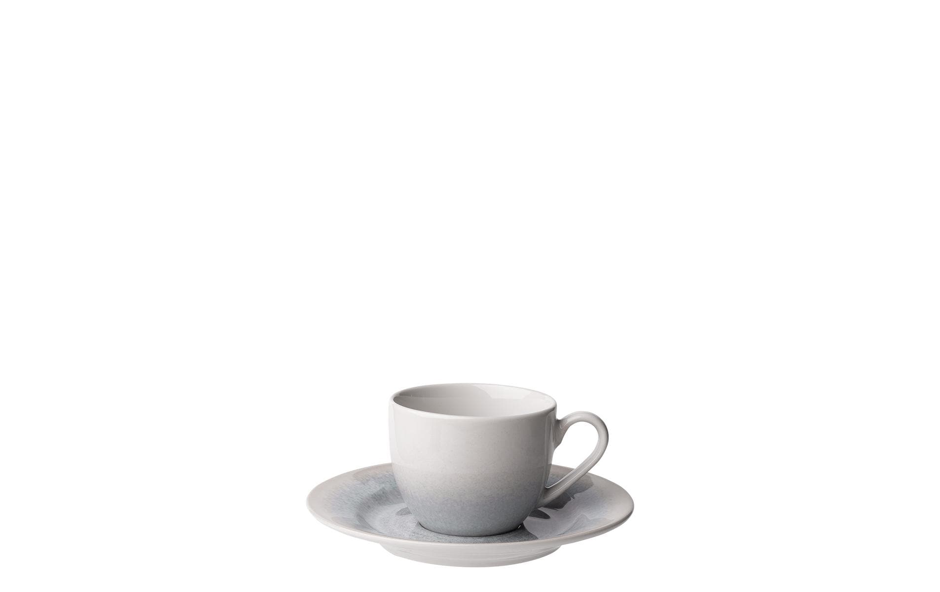Lunasol Elements Vulcano Sand Espresso Set 4-teilig, sand/blau,4 Tassen,4 Unterteller