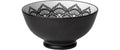 Lunasol Basic Levante Bowl 14cm 6 Stk. schwarz/weiss