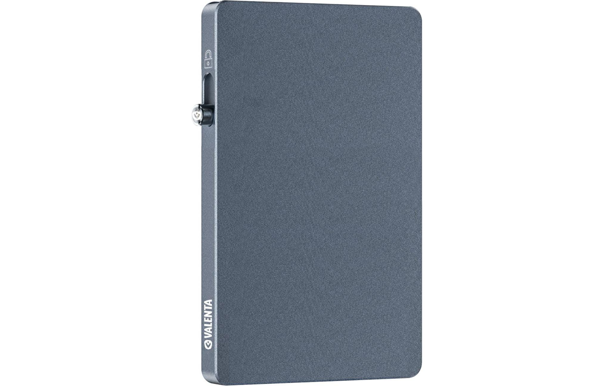 Valenta Card Protector - Standard Aluminium, MagSafe, Cool Grey