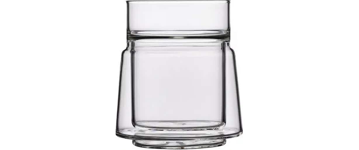 Jacob Jensen Doppelwandgläser Medium, 21 cl Transparent, Glas, 8.4x9.5 cm (DxH)