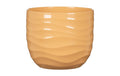Scheurich Übertopf Breeze Keramik Yellow Beach, 24 cm