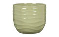 Scheurich Übertopf Breeze Keramik Rush Grass, 21 cm