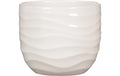 Scheurich Übertopf Breeze Keramik Bone White, 24 cm