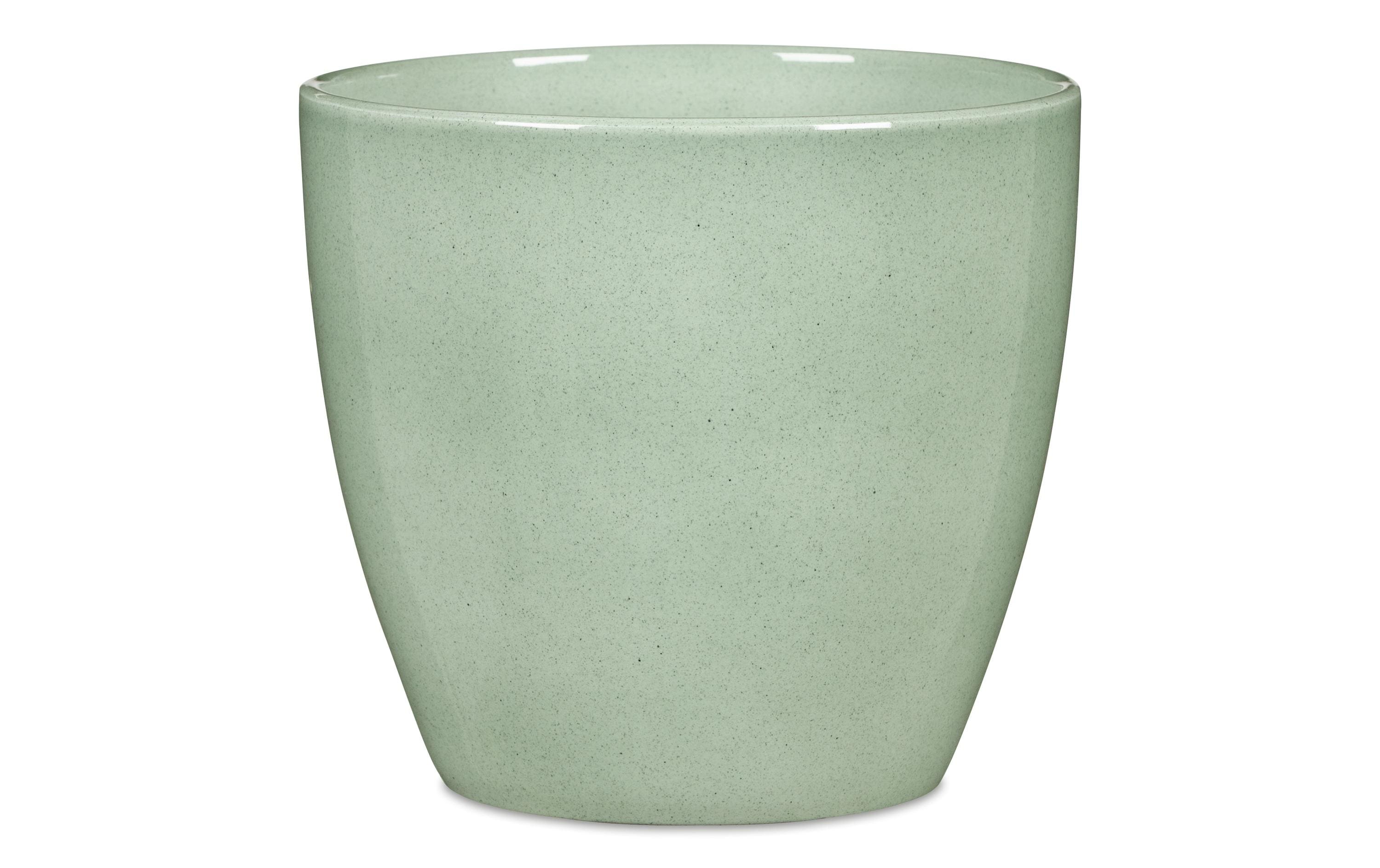 Scheurich Übertopf Keramik Spirit Mint, 16 cm