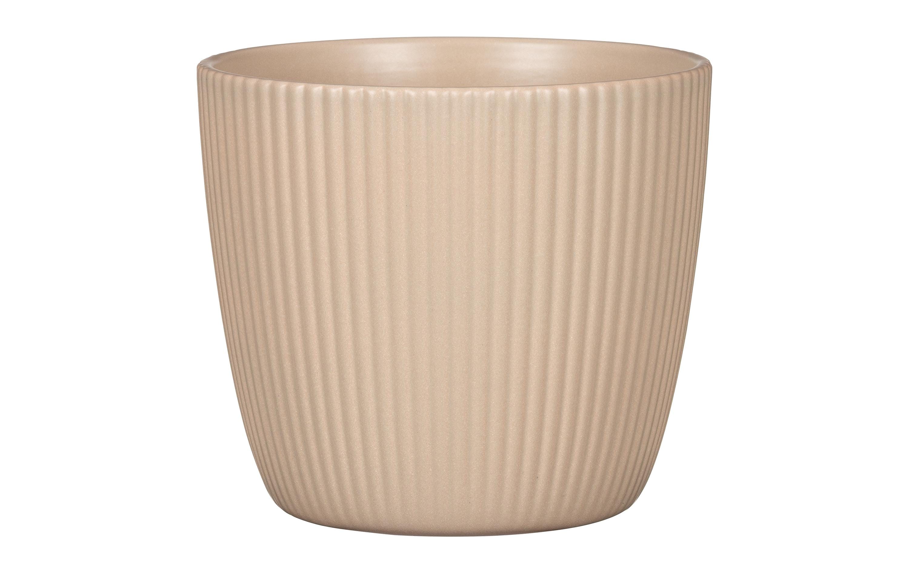 Scheurich Übertopf Aura Keramik Dry Reed, 28 cm