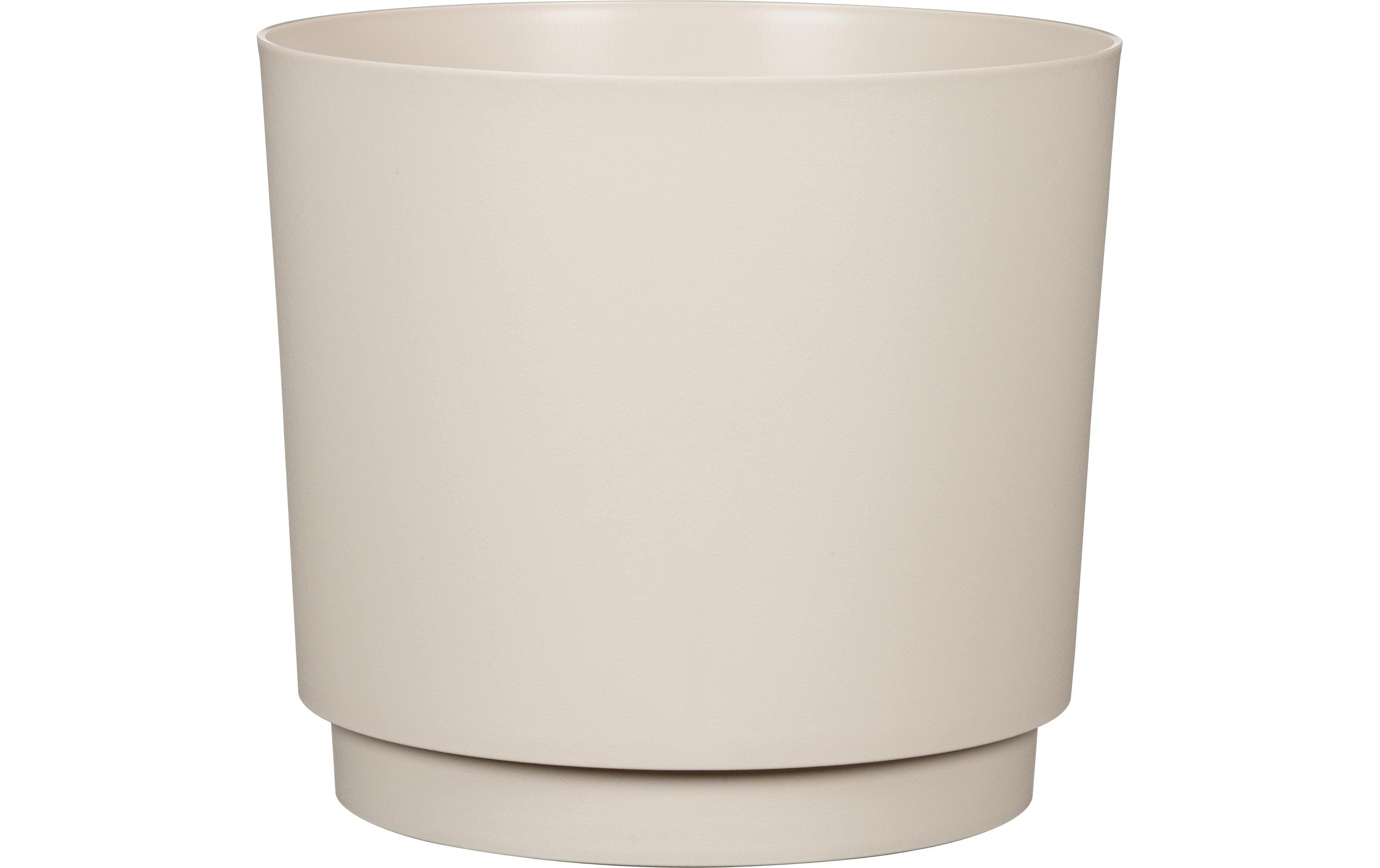 Scheurich Übertopf Plano Kunststoff Avorio, 29 cm
