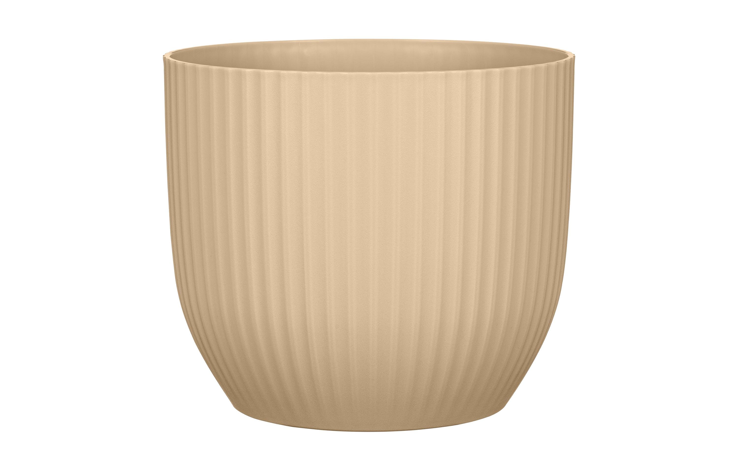 Scheurich Übertopf Nova Kunststoff Caramel, 27 cm