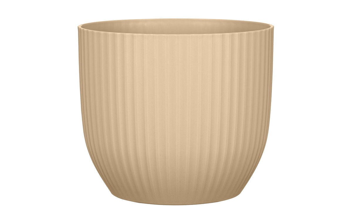 Scheurich Übertopf Nova Kunststoff Caramel, 21 cm