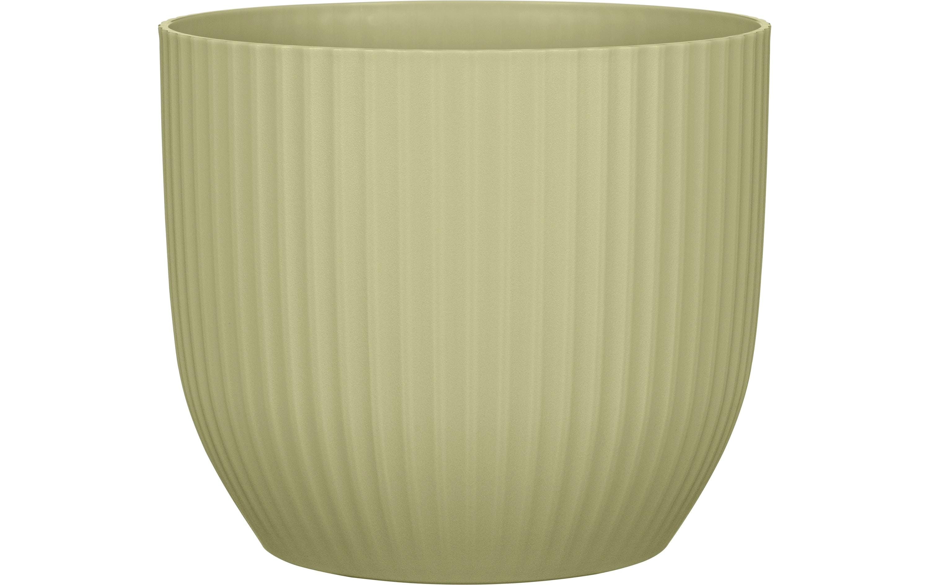Scheurich Übertopf Nova Kunststoff Gentle Green, 27 cm