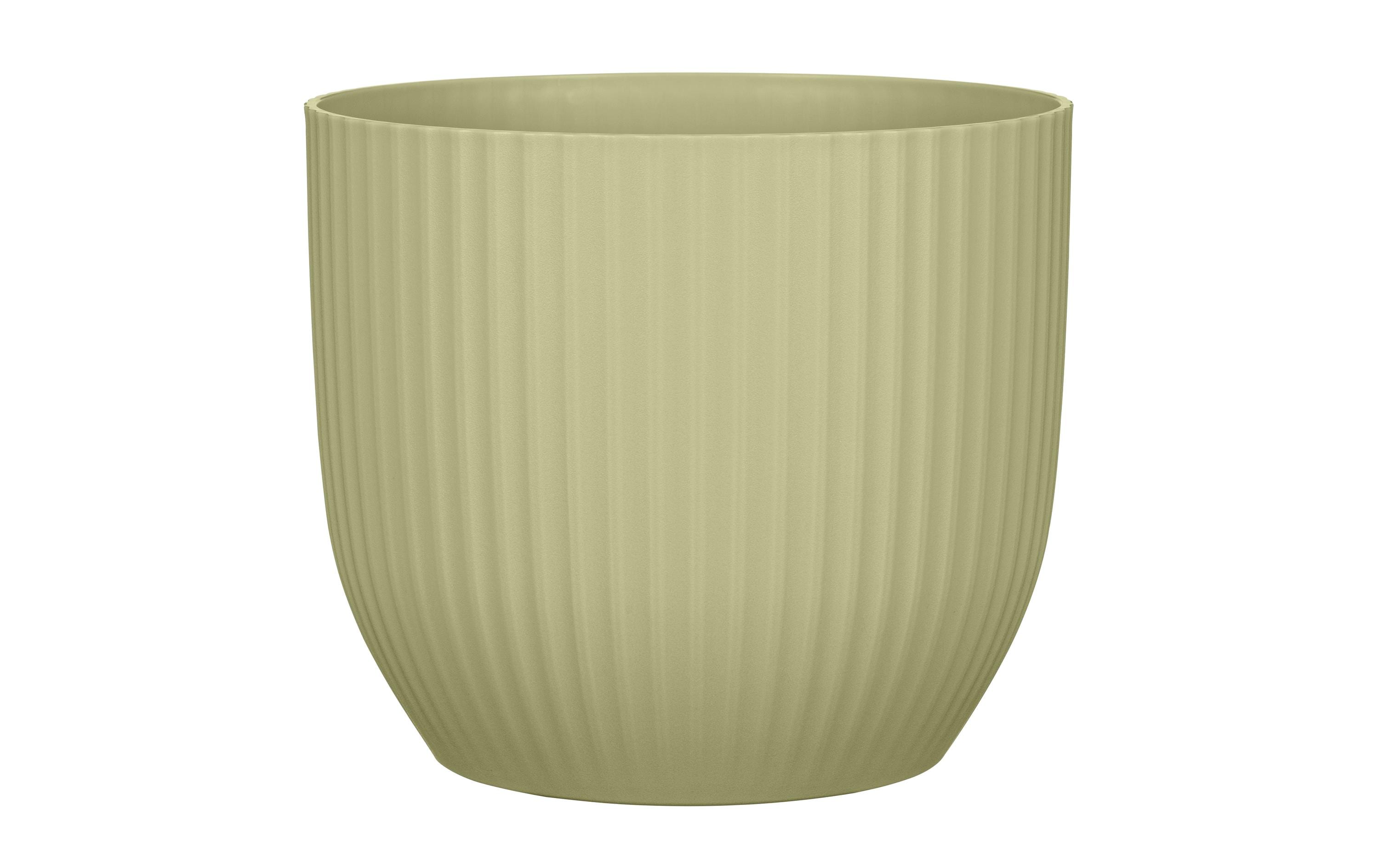 Scheurich Übertopf Nova Kunststoff Gentle Green, 24 cm