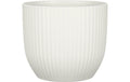 Scheurich Übertopf Nova Kunststoff Chalk White, 24 cm