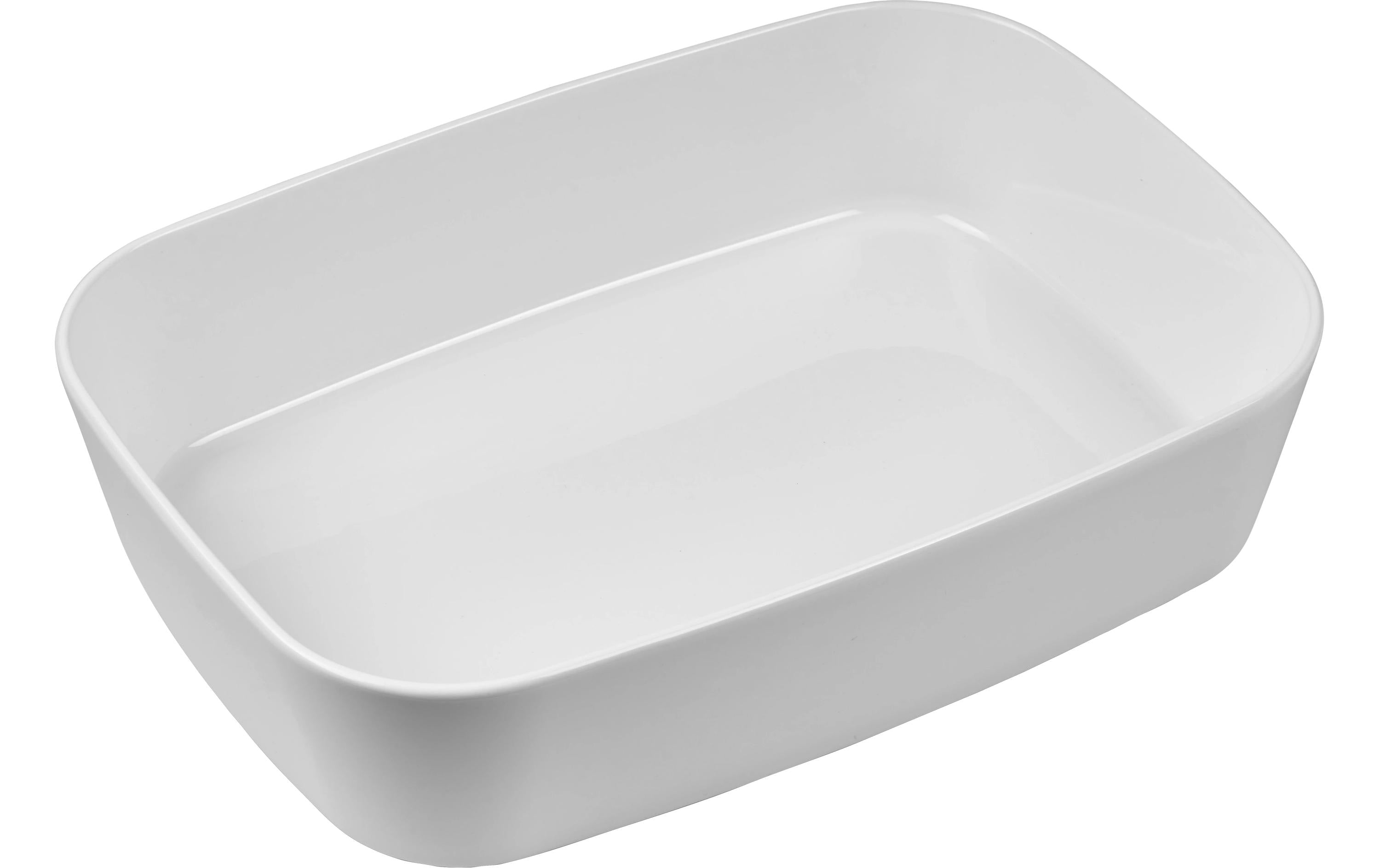Rosti Auflaufform Modula, 35x25x8 cm Weiss, Porzellan