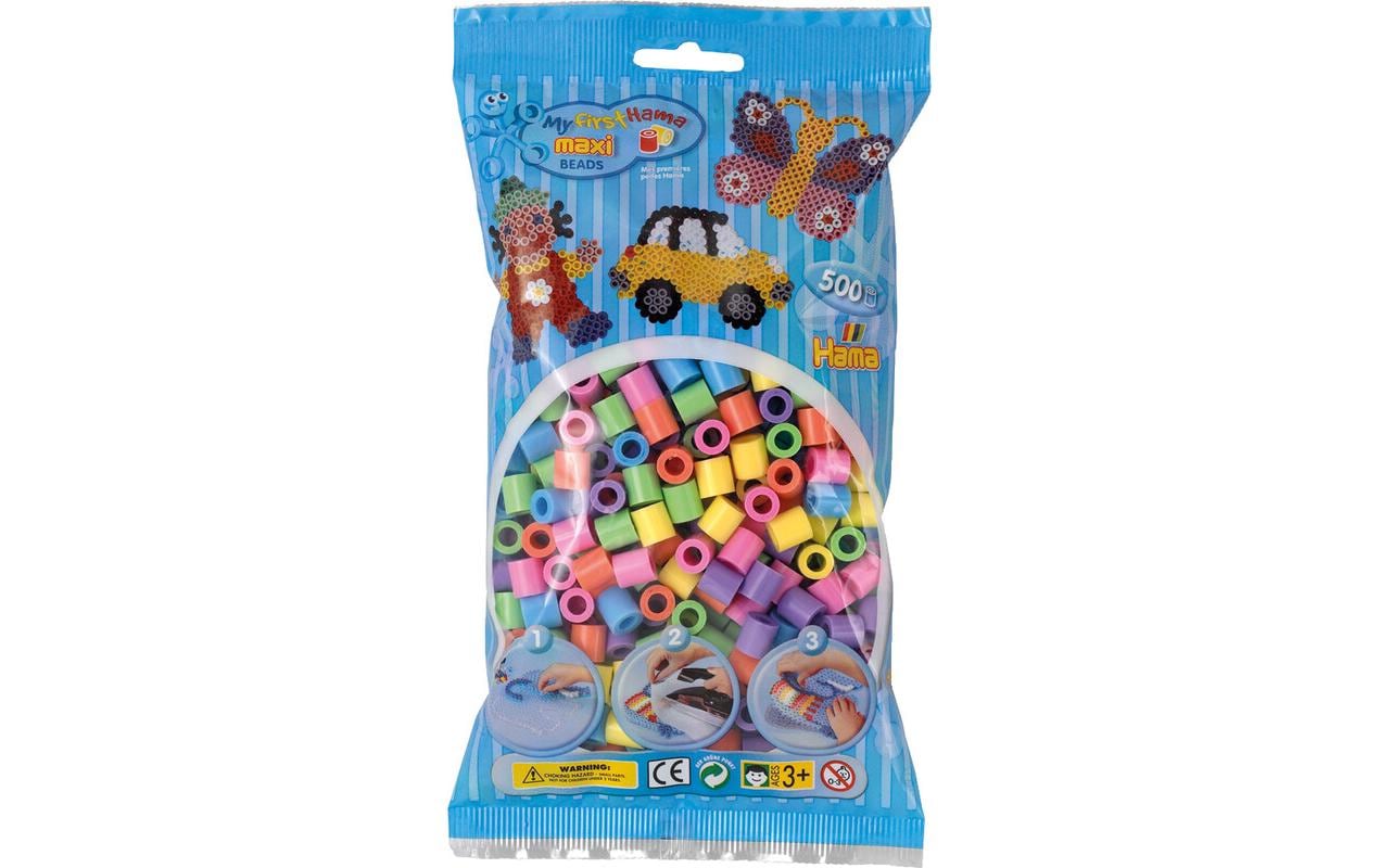 Hama Bügelperlen pastell 500 Stk.