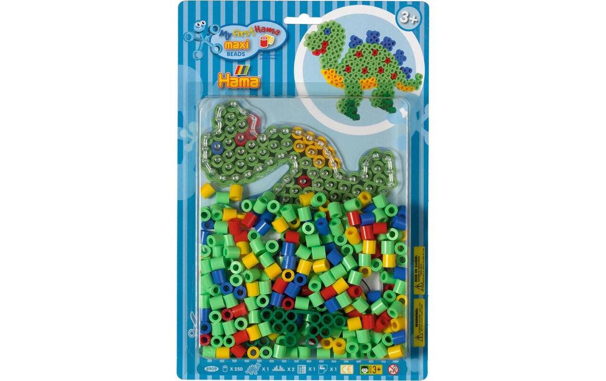 Hama Bügelperlen Blisterpackung Dino, 250 Stk.