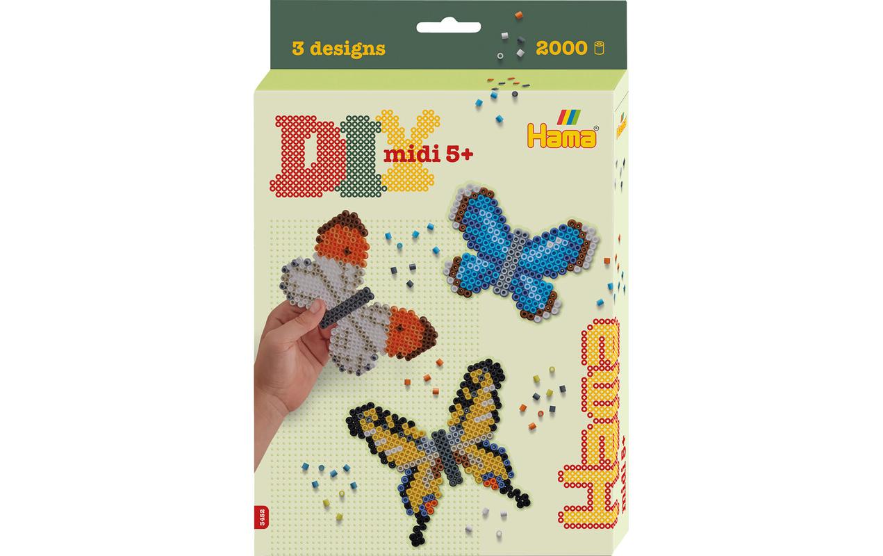 Hama Bügelperlen Geschenkpackung Schmetterlinge, 2000 Stk.
