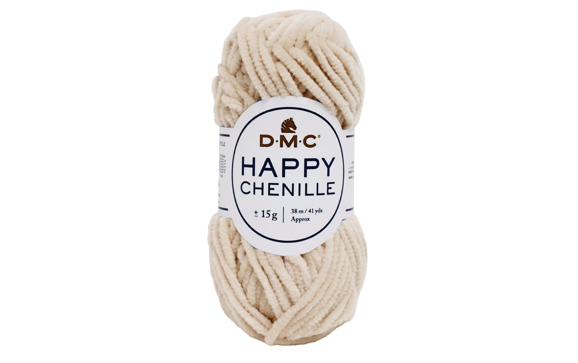DMC Wolle Happy Chenille, beige 15 g, 38 m, 100 % PES