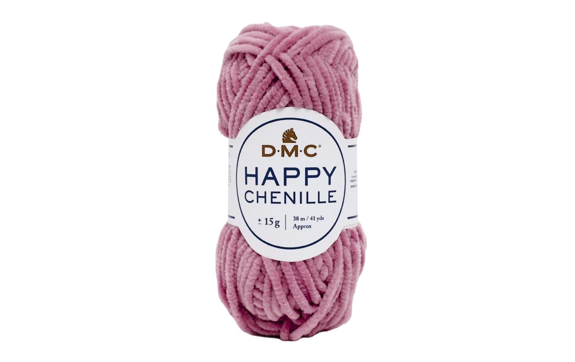 DMC Wolle Happy Chenille, purpur 15 g, 38 m, 100 % PES