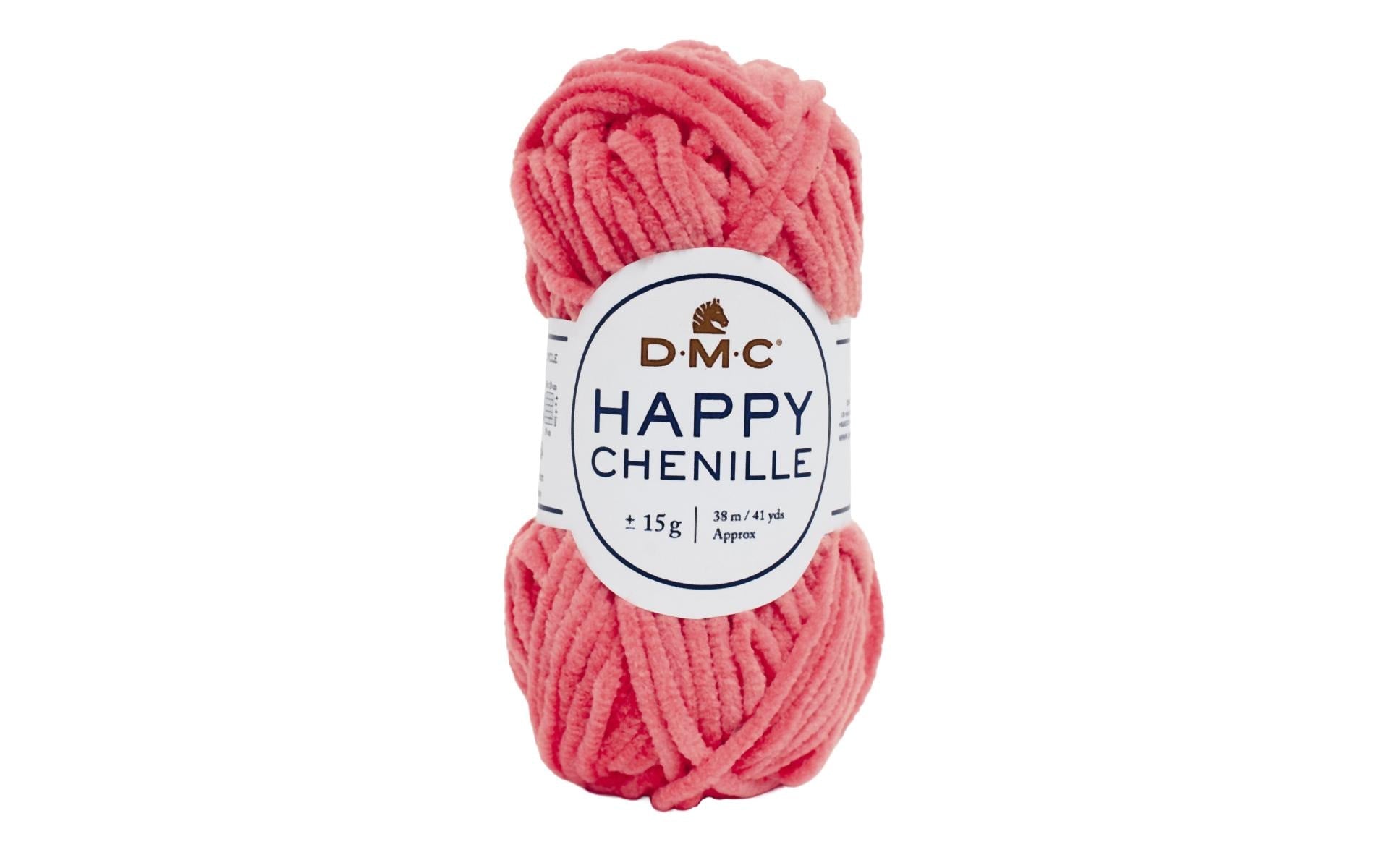 DMC Wolle Happy Chenille, pink 15 g, 38 m, 100 % PES