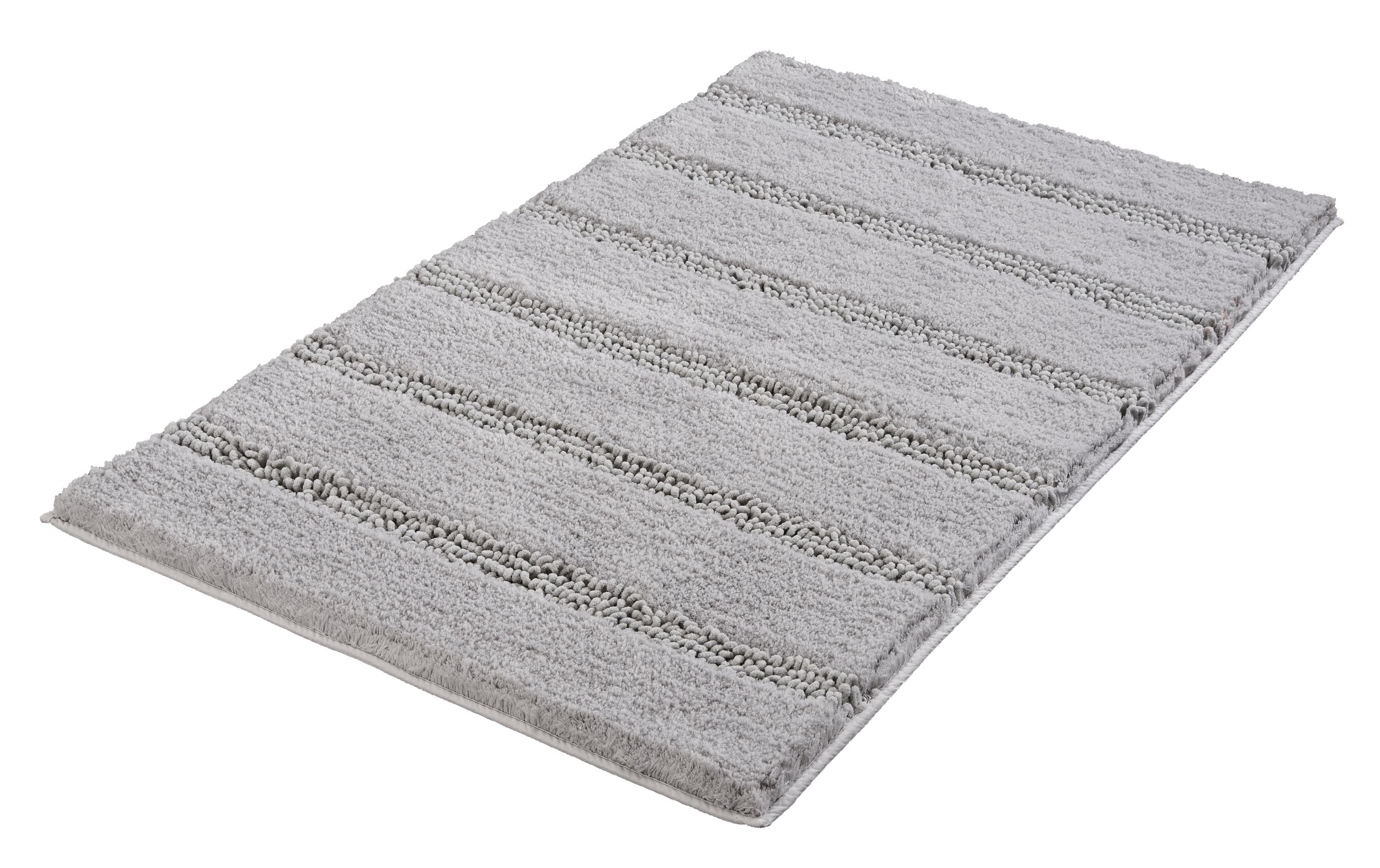 Kleine Wolke Badteppich Monrovia 70x120 cm, Platin