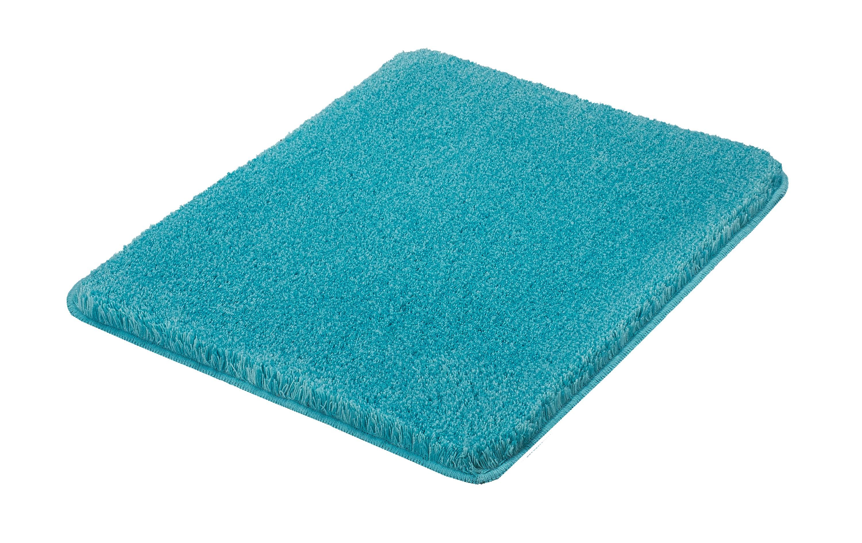 Kleine Wolke Badteppich Relax 100% Polyacryl, Grösse: 55 x 65 cm, Türkis