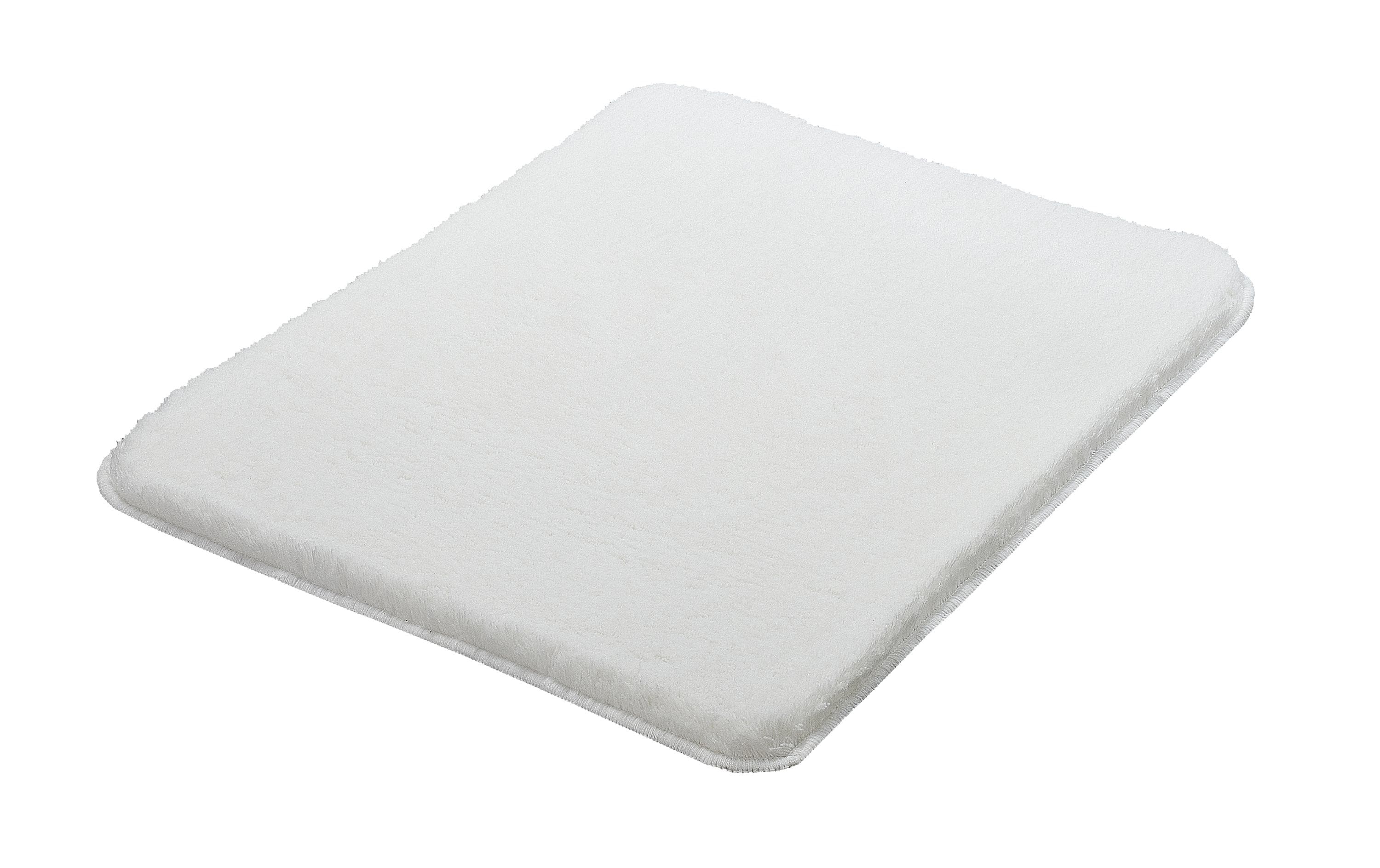 Kleine Wolke Badteppich Relax 100% Polyacryl, Grösse: 55 x 65 cm, Weiss